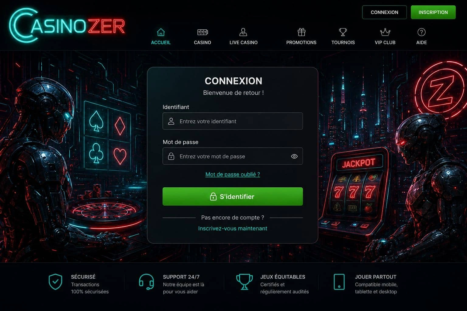 Casinozer connexion : mon expérience de l'accès au compte